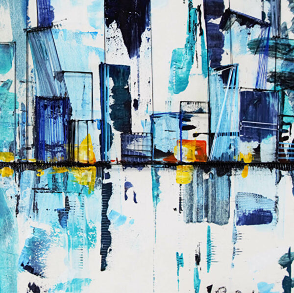 Abstract blue landscape - immagine 4